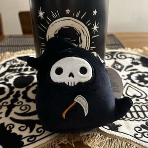 Otto Grim Reaper Halloween Squishmallow 4.5in NWT